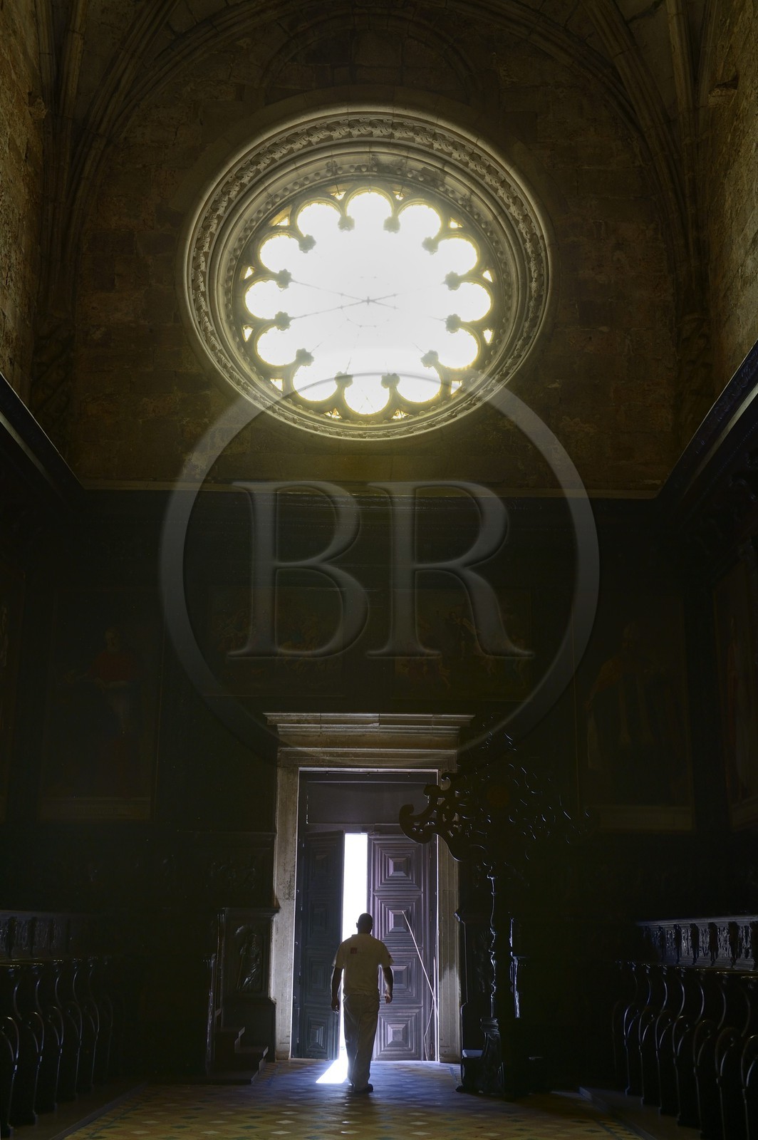 Portugal, Lisbonne, Bélem, Monastere des Hiéronymites (Mosteiro dos Jerónimos), classé Patrimoine Mondial de l'UNESCO, église Santa Maria