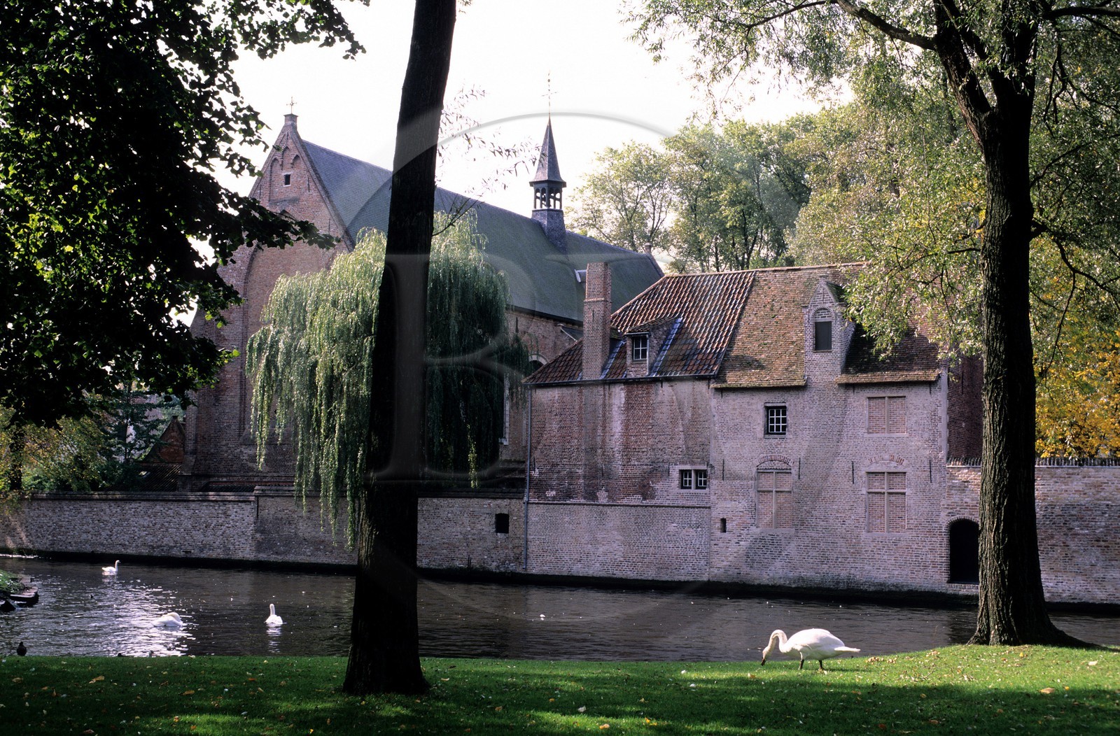 Belgium, West Flanders, Bruges (Brugge), the beguine convent of Bruges