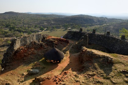 Zimbabwe, province de Masvingo, les ruines du site archéologique du Grand Zimbabwe, classé Patrimoine Mondial de l'UNESCO, Xème au XVème siècle, les Ruines de la colline (Hill Complex)
