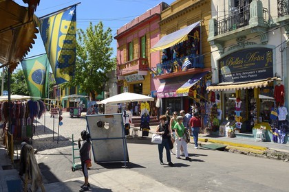 Argentina, Buenos Aires, La Boca district, Dr. del Valle Iberlucea street