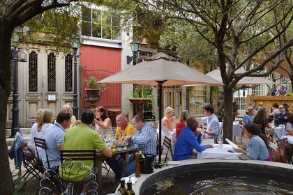 South Africa, Gauteng Province, Johannesburg, the 44 Stanley site was once a series of industrial 1930′s buildings and has been developed into a collection of speciality boutiques, foodie stops and design studios