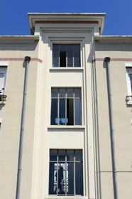France, Rhone, Lyon, the Tony Garnier Urban Museum in the popular neighborhood of the Etats-Unis (United States), first building created by Tony Garnier
