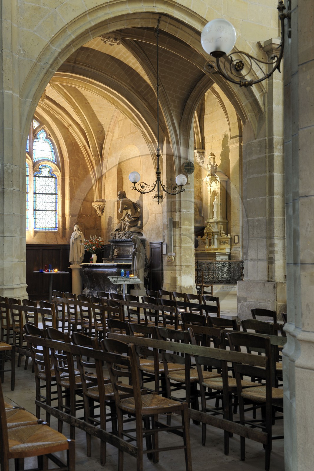 France, Paris (75), Eglise Saint-Médard