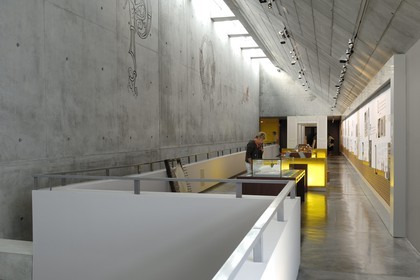 France, Manche (50), Avranches, le Scriptorial (musée des manuscrits du Mont Saint-Michel)