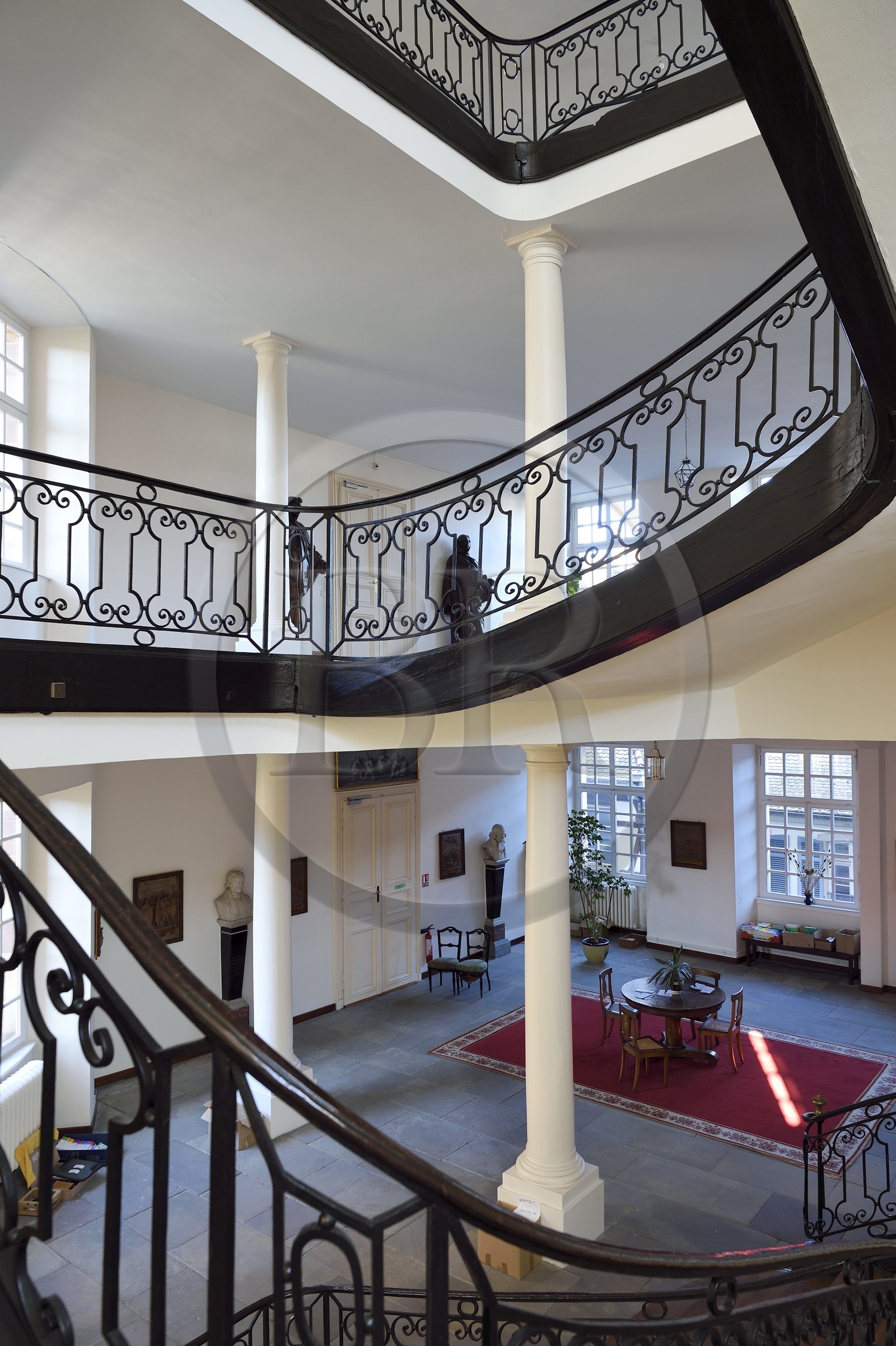 France, Bas-Rhin (67), Strasbourg, vieille ville classée au Patrimoine Mondial de l'UNESCO, le séminaire Sainte-Marie-Majeure