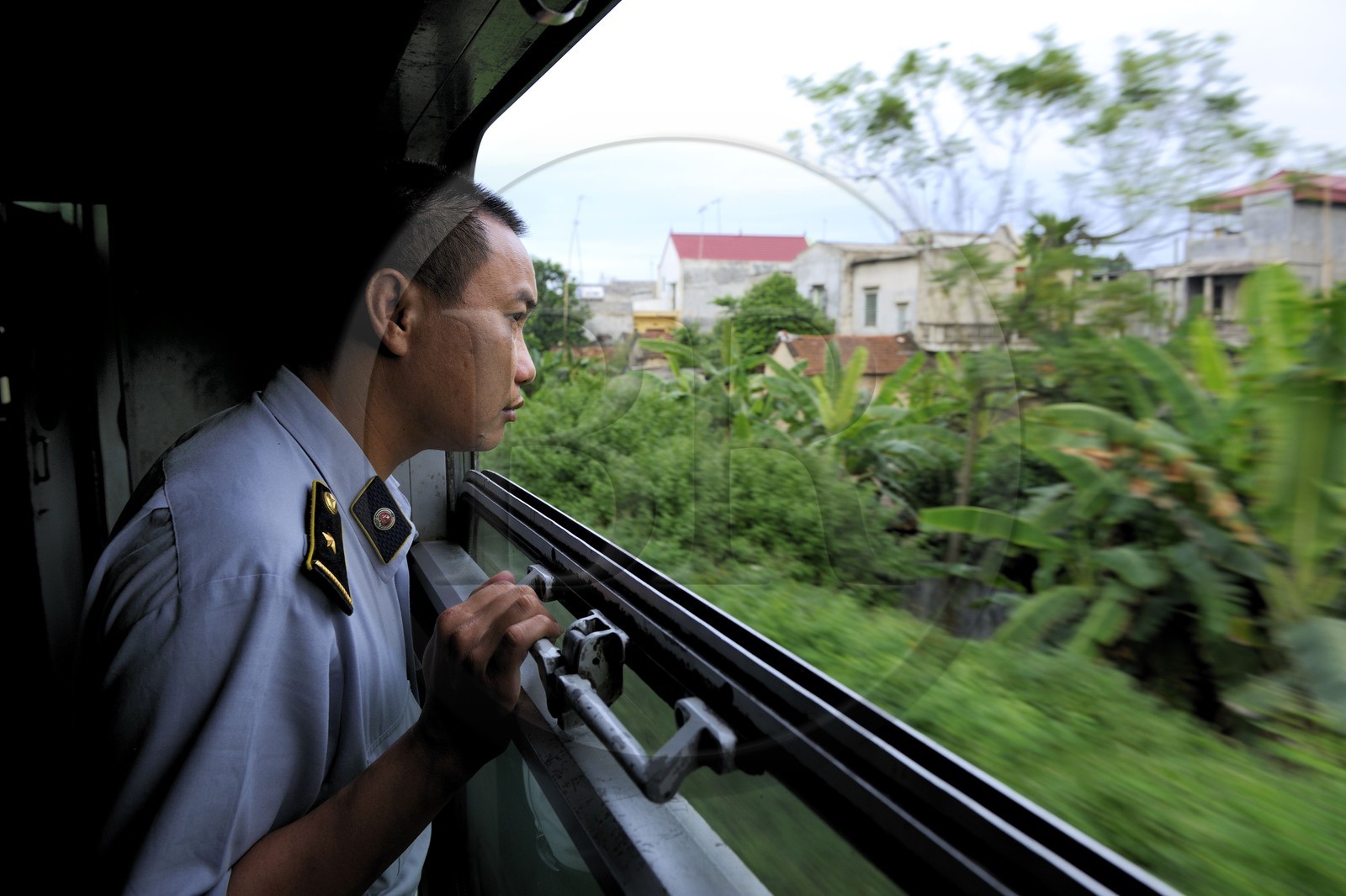 Vietnam, train de jour de Lao Cai à Hanoï
