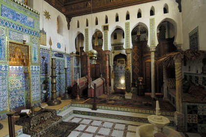 France, Charente-Maritime (17), Rochefort, maison de Pierre Loti, la mosquée recrée