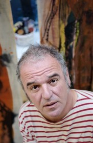 France, l'artiste peintre Michel Pelloille