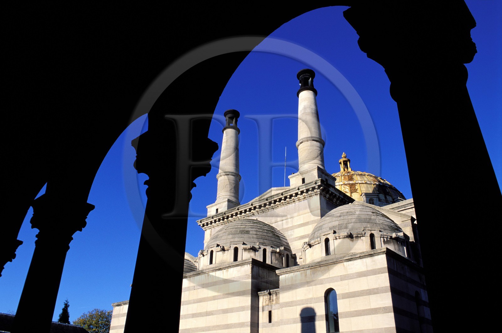 France, Paris (75), le crématorium du cimetière du Père Lachaise