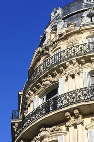 France, Hérault (34), Montpellier, immeubles 19ème siècle rue Foch