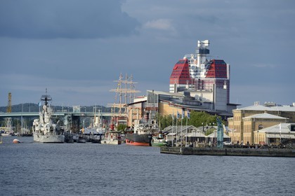 Suède, Västra Götaland, le port de Göteborg (Gothenburg)