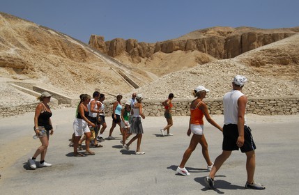 Egypte, Haute Egypte, vallée du Nil, environs de Louxor, nécropole thébaine classée Patrimoine Mondial de l'UNESCO, Thèbes Ouest, vallée des Rois