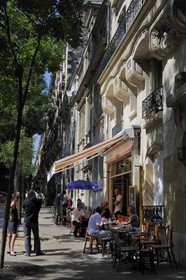 France, Paris (75), le café Au Rêve rue Caulaincourt où Marcel Aymé avait ses habitudes