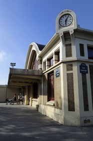 France, Paris (75), gare SNCF de Pont-Cardinet de Modern Style