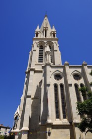 France, Hérault (34), Montpellier, centre historique, l'Ecusson, église Sainte Anne