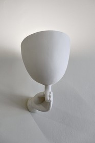 France, Var, Hyeres, the Villa Noailles by architect Robert Mallet Stevens, wall lights designed and produced by Alberto Giacometti