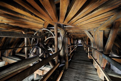 France, Paris, ile de la Cite, Notre-Dame Cathedral, the framework called the forest