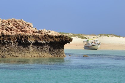 Sultanate of Oman, Governorate of Muscat, Nature Reserve of the Daymaniyat Islands, beach