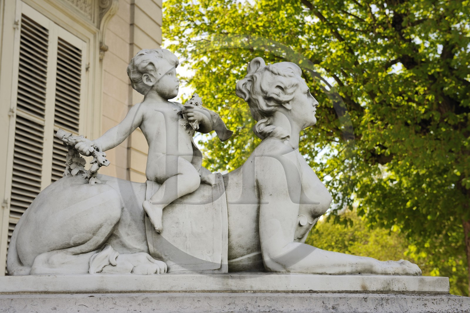 France, Paris, Bois de Boulogne, parc de Bagatelle