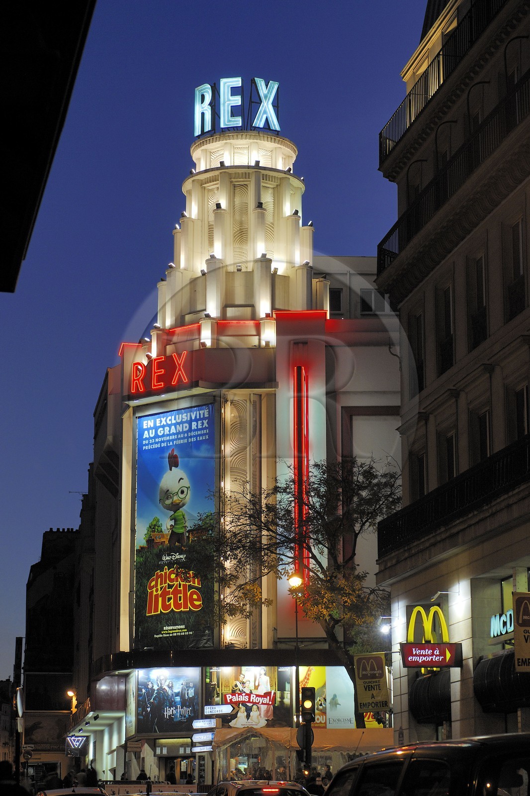 France, Paris (75), le Grand Rex boulevard Poissonnière