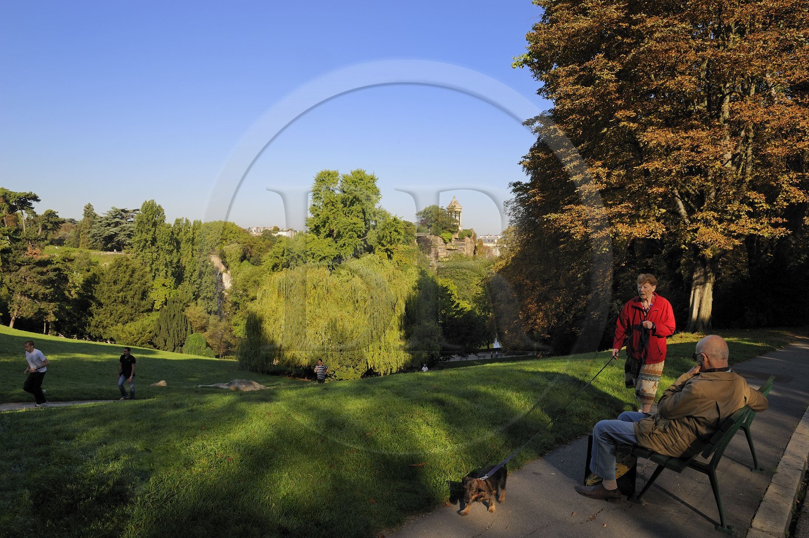 France, Paris (75), parc des Buttes Chaumont