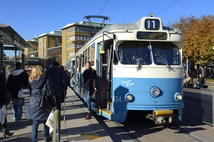 Suède, Västra Götaland, Göteborg (Gothenburg), tramway