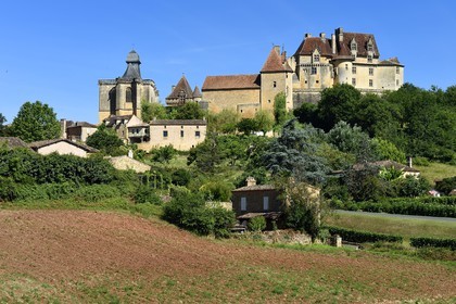 France, Dordogne, Perigord Pourpre, Biron castle
