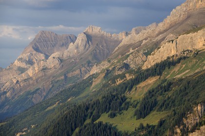 Suisse, canton de Vaud, Les Diablerets au Col de la Croix
