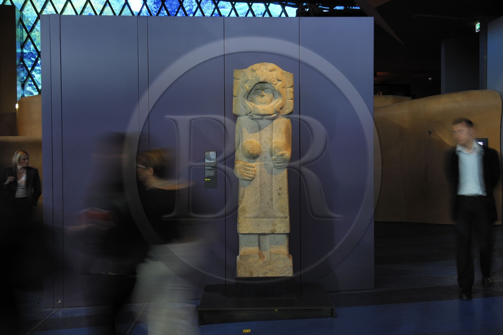 France, Paris (75), le musée des Arts Premiers, musée du quai Branly