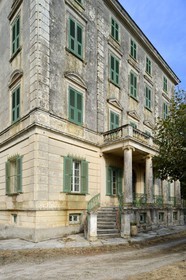 France, Haute Corse, Cap Corse, Rogliano, the palazzu Nicrosi (Palazzi or House of American), Pierre Nicrosi with his three brothers prospered in trade, real estate and cotton in Alabama