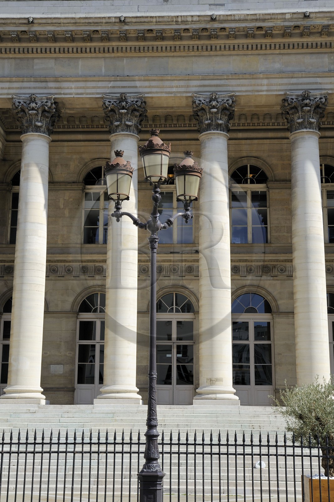 France, Paris (75), le Palais de la Bourse (Palais Brongniart)