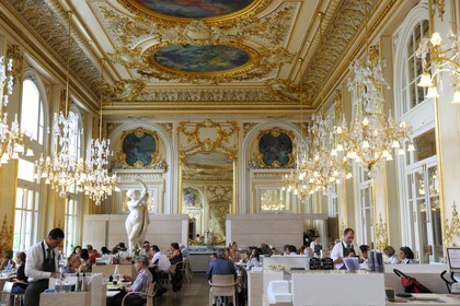 France, Paris (75), restaurant du musée National d'Orsay, aménagé dans l'ancienne Gare d'Orsay (1898)