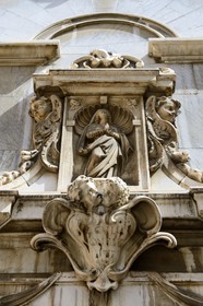 France, Haute-Corse (2B), Bastia, rue Napoléon, oratoire de l’Immaculée-Conception