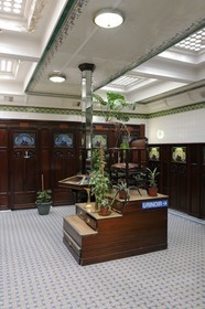 France, Paris (75), les toilettes de la Madeleine dans un style art nouveau datant de 1905