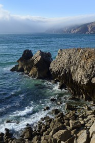 Portugal, région de Lisbonne, Cascais, la côte d'Estoril à Abano au nord de la plage de Guincho