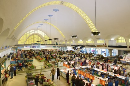 France, Marne, Reims, the halles du Boulingrin (Boulingrin market)