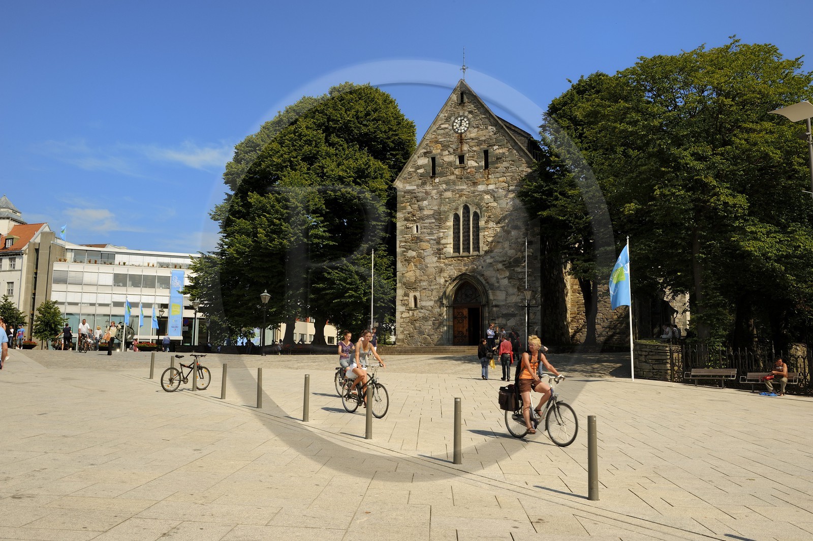 Norvège, Rogaland, Stavanger, la cathédrale (domkirken)