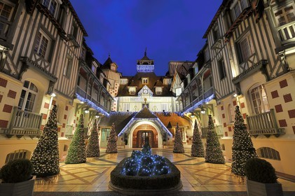 France, Calvados, Pays d'Auge, Deauville, Normandy Hotel (Barriere group)