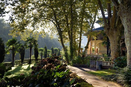 France, Pyrenees Atlantiques, Basque Country, Cambo les Bains, thermal spa