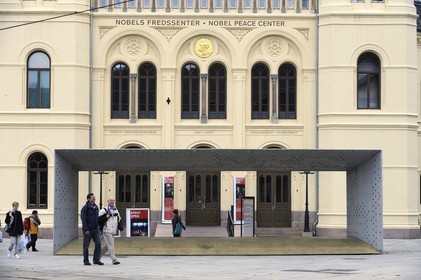 Norvège, Oslo, le Nobel Peace Center