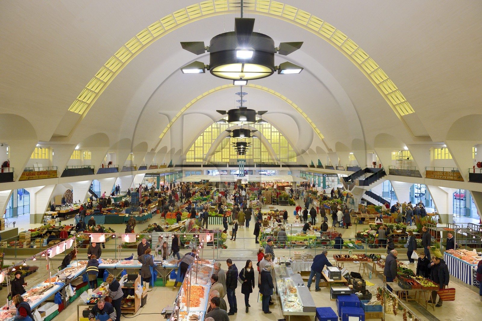 France, Marne (51), Reims, les halles du Boulingrin