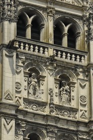 France, Indre et Loire (37), Tours, la cathédrale Saint-Gatien