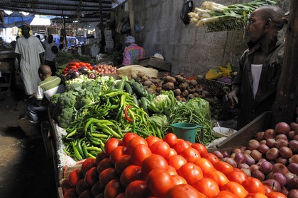Tanzania, Dar es-Salaam, Kisutu market