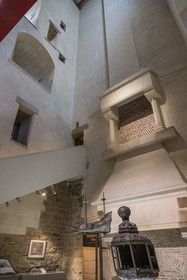 France, Loire-Atlantique (44), Nantes, quartier du Bouffay, le chateau des Ducs de Bretagne, Musée d'histoire de Nantes,