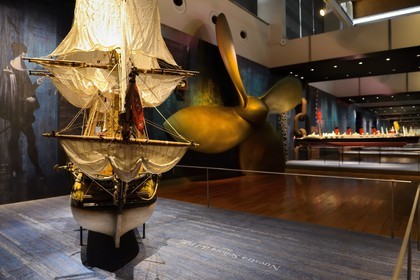 Espagne, Andalousie, Séville, Pavillon de la Navigation (Pabellon de la Navegacion)