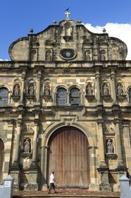 Panama, Panama City, historic town listed as World Heritage by UNESCO, Casco Antiguo (Viejo), Barrio San Felipe, the cathedral of the XVIIth century
