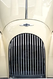 France, Alpes Maritimes, Saint Jean Cap Ferrat, Grand-Hotel du Cap Ferrat, a 5 star palace from Four Seasons Hotel, a Morgan Roadster 4 4 car