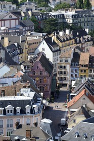 France, Haut Rhin, Mulhouse, historical city centre with the town hall