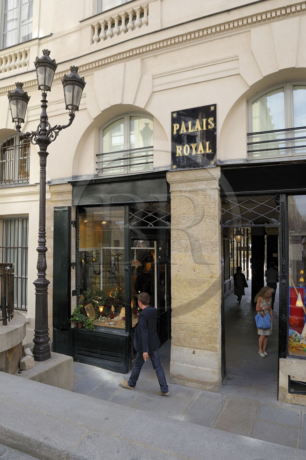 France, Paris (75), Palais Royal, entrée coté rue du Beaujolais
