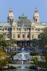 Principauté de Monaco, Monaco, Monte-Carlo, Société des Bains de Mer de Monaco, place du casino, le casino, Mention obligatoire : Société des Bains de Mer de Monaco